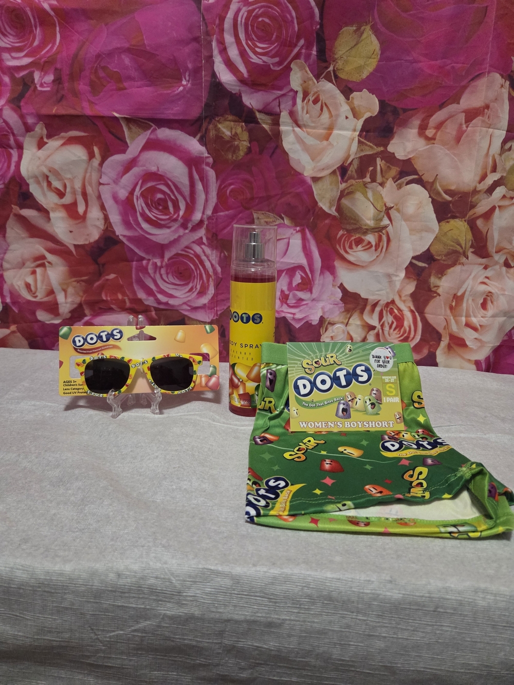 DOTS Kids Sunglasses - Yellow Frame